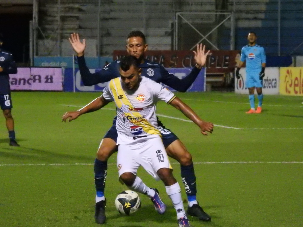 Motagua golea al génesis y lobos empata de visita ante victoria
