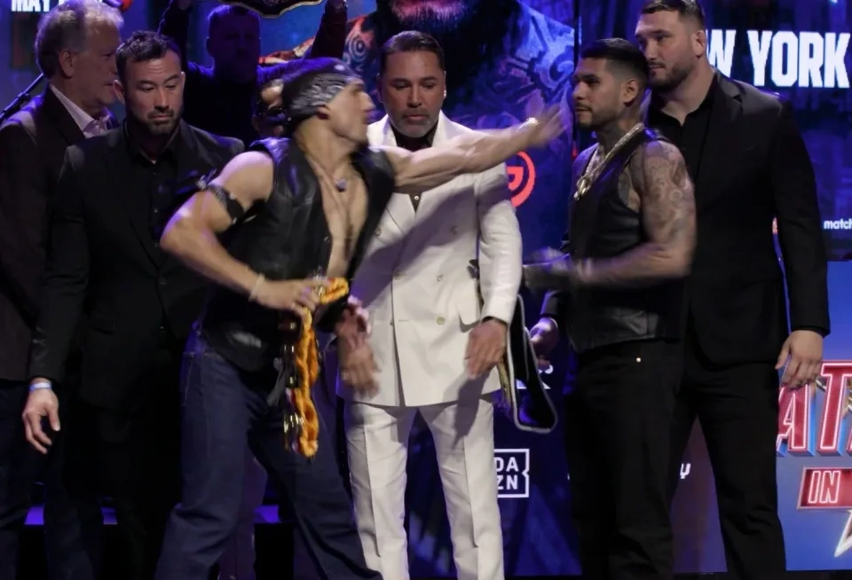 Árnold barbosa reta al hondureño teófimo lópez previo a la pelea del viernes