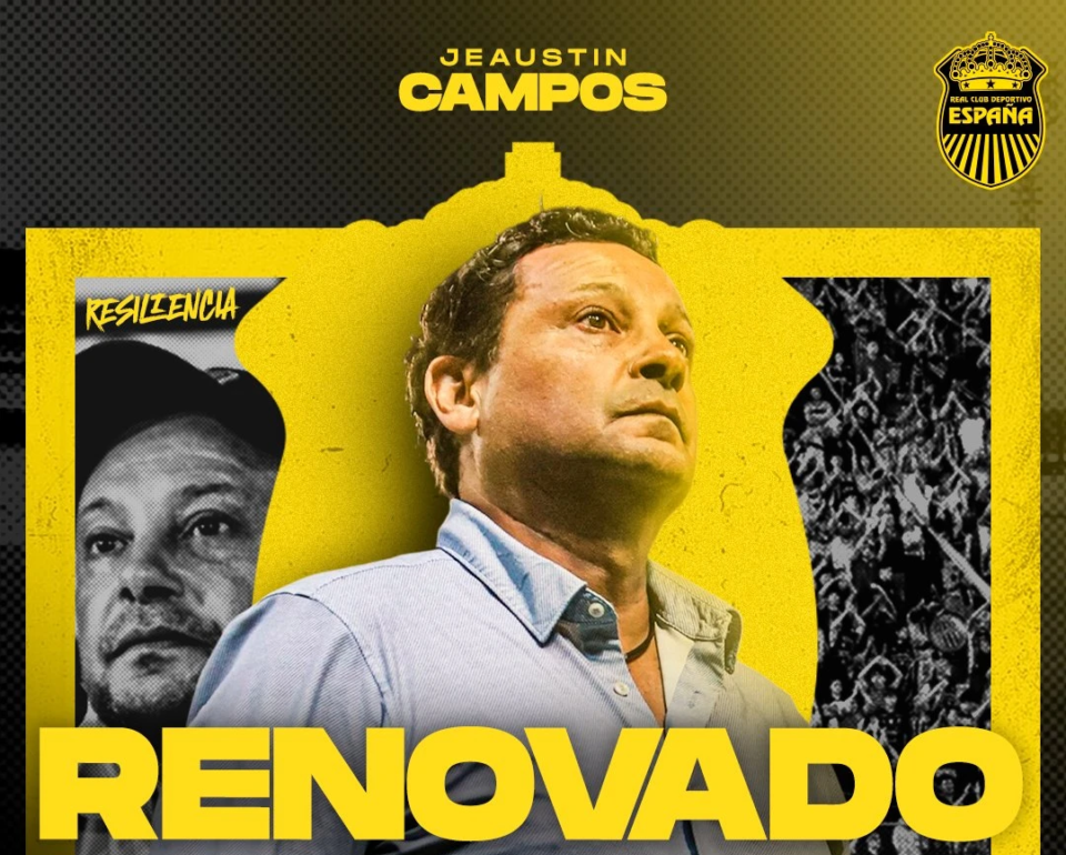 Real españa renueva a jeaustin campos